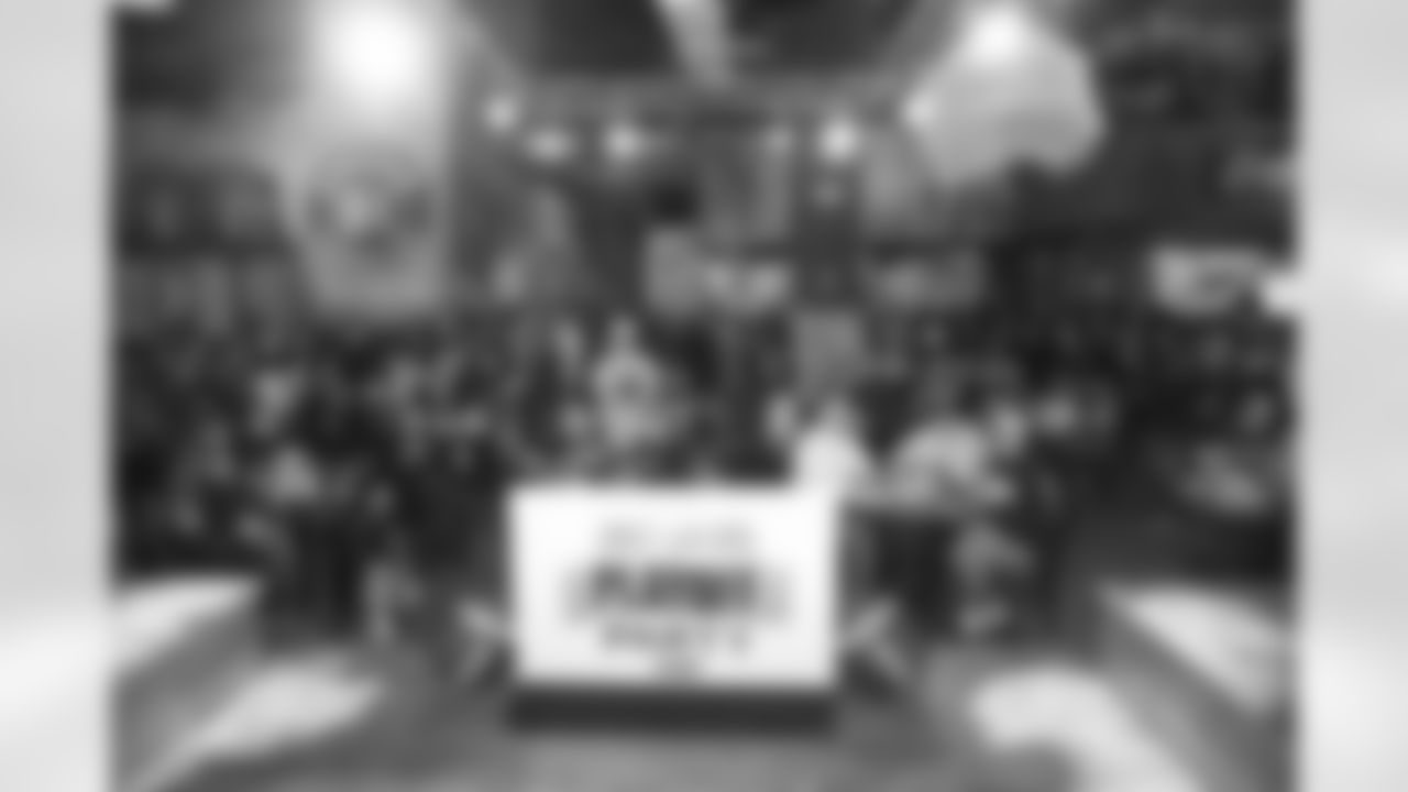 Pittsburgh Steelers fans attend the Steelers Nation Unite Playoff Party at Tequila Cowboy prior to the Wild Card game against the Houston Texans on Saturday, Jan. 10, 2026 in Pittsburgh, PA. (Arron Anastasia / Pittsburgh Steelers)