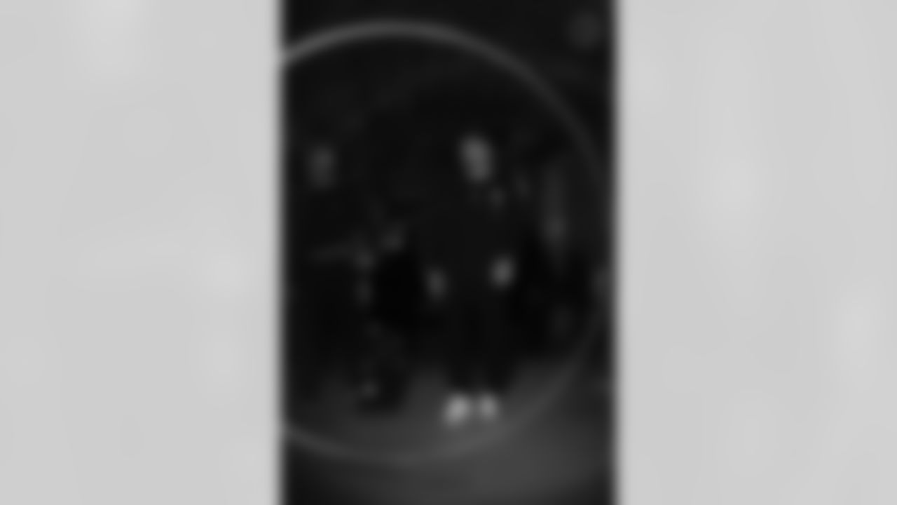 Pittsburgh Steelers long snapper Christian Kuntz (46) and Pittsburgh Steelers kicker Chris Boswell (9) during a regular season game between the Pittsburgh Steelers and the Baltimore Ravens, Sunday, Dec. 7, 2025 in Baltimore, MD. (Alysa Rubin / Pittsburgh Steelers)