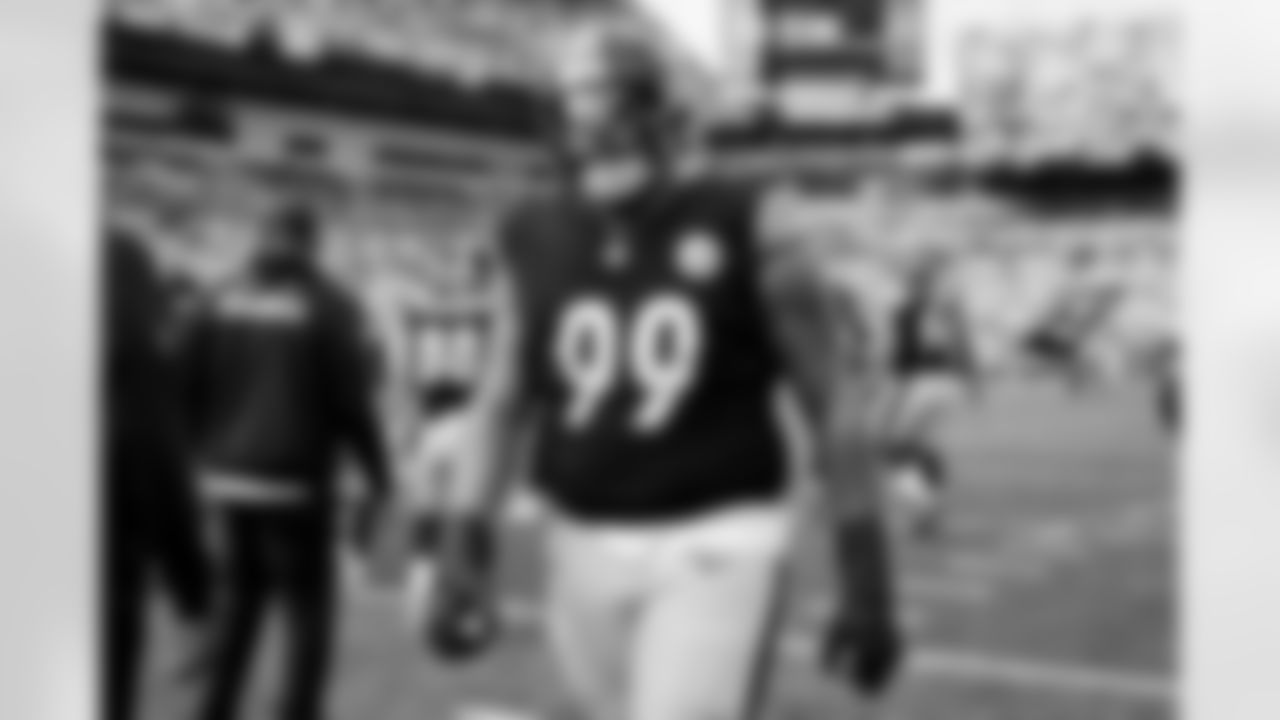 Pittsburgh Steelers defensive tackle Derrick Harmon (99) during a regular season game between the Pittsburgh Steelers and the Indianapolis Colts, Sunday, Nov. 2, 2025 in Pittsburgh, PA. (Alysa Rubin / Pittsburgh Steelers)