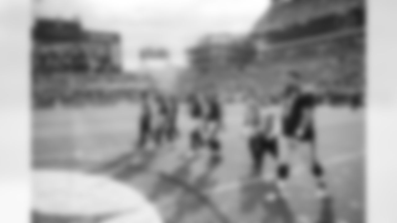 The Pittsburgh Steelers captains during a regular season game between the Pittsburgh Steelers and the Indianapolis Colts, Sunday, Nov. 2, 2025 in Pittsburgh, PA. The Steelers defeated the Colts 27-20. (Karl Roser / Pittsburgh Steelers)