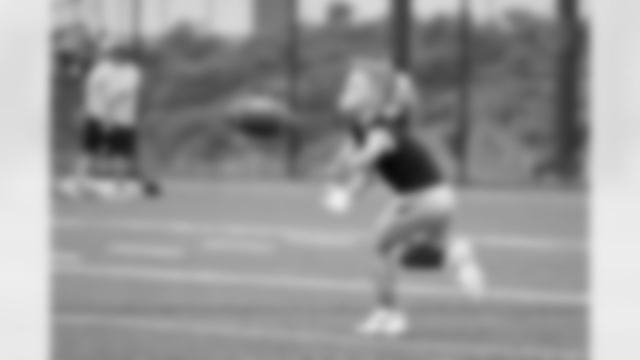 The Steelers host a 2025 Youth Football Camp at Highlands Sports Complex Friday, June 13, 2025 in Triadelphia, WV. (Alysa Rubin / Pittsburgh Steelers)