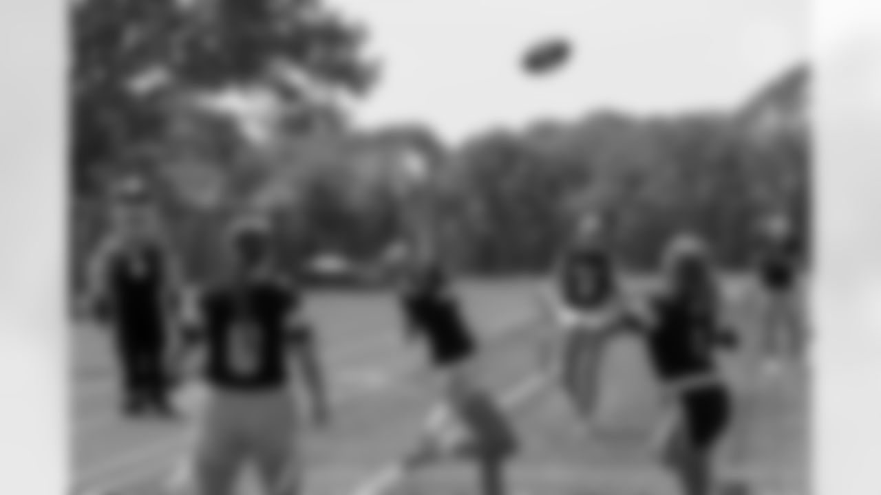 Week 6 of the Steelers' Girls High School Flag Football season on Sunday, May 11, 2024 at Bethel Park High School. (Brad Oskowski / Pittsburgh Steelers)