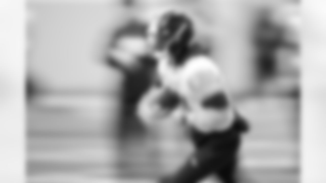 Pittsburgh Steelers wide receiver Marquez Valdes-Scantling (11) during practice at the UPMC Rooney Sports Complex preparing for a Week 15 matchup against the Miami Dolphins, Friday, Dec. 12, 2025 in Pittsburgh, PA. (Karl Roser / Pittsburgh Steelers)