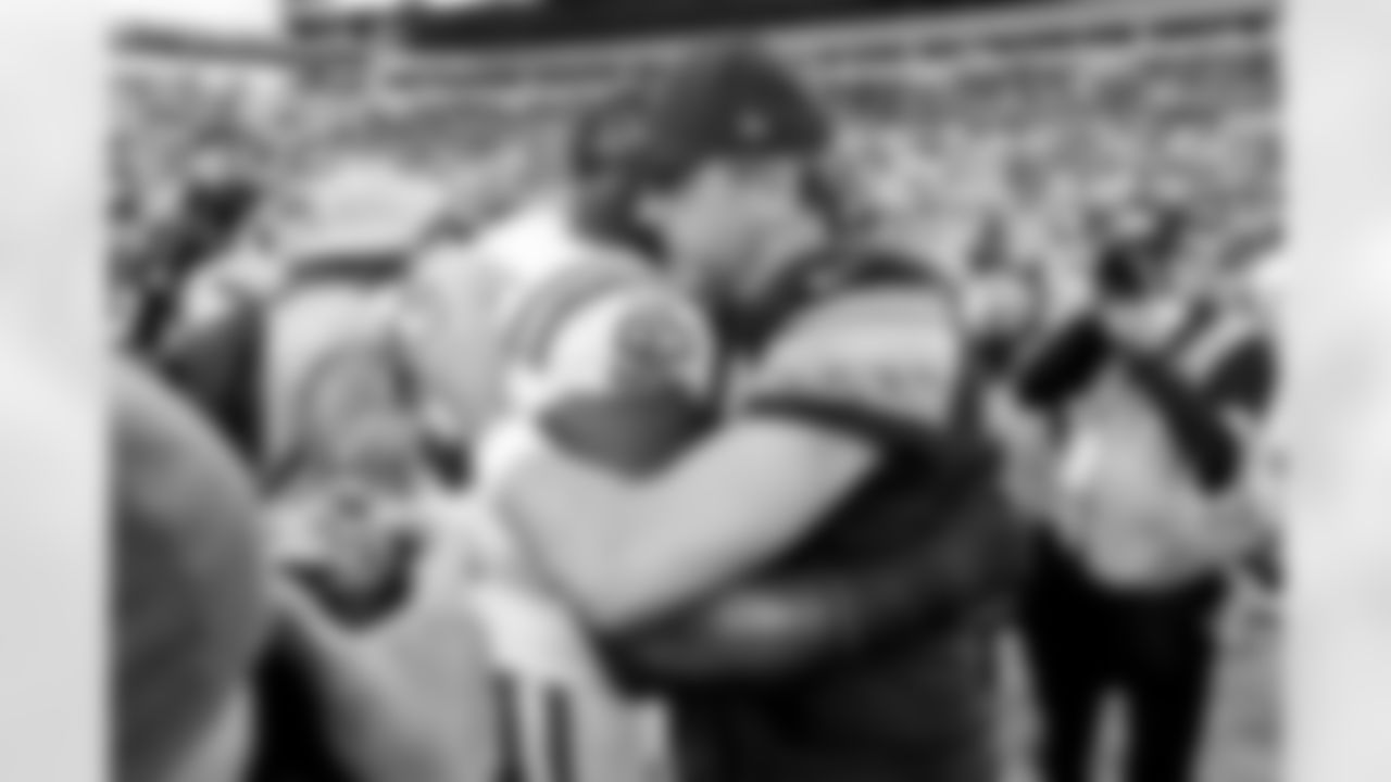 Pittsburgh Steelers quarterback Aaron Rodgers (8) during a regular season game between the Pittsburgh Steelers and the Indianapolis Colts, Sunday, Nov. 2, 2025 in Pittsburgh, PA. (Karl Roser / Pittsburgh Steelers)