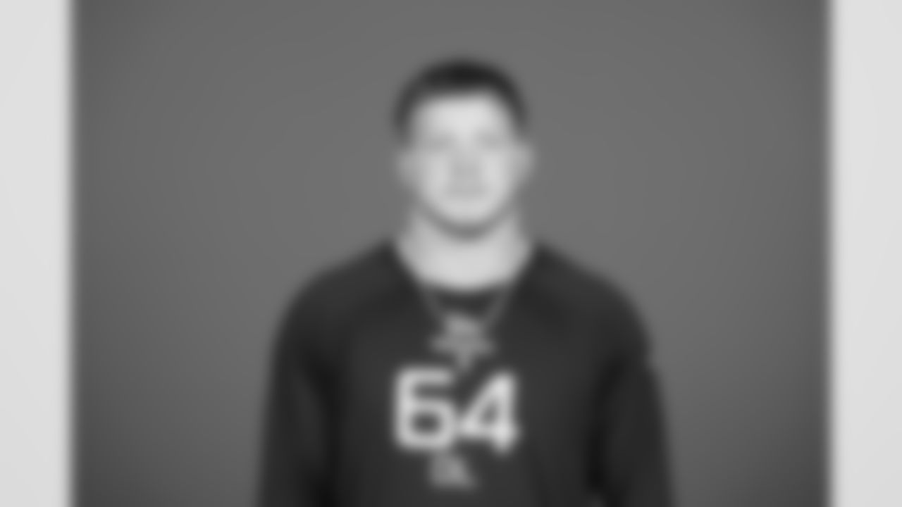 Ohio State defensive lineman Jack Sawyer (DL64) poses for a portrait at the NFL football Combine on Tuesday, Feb. 25, 2025 in Indianapolis. (AJ Mast/AP Content Services for the NFL)