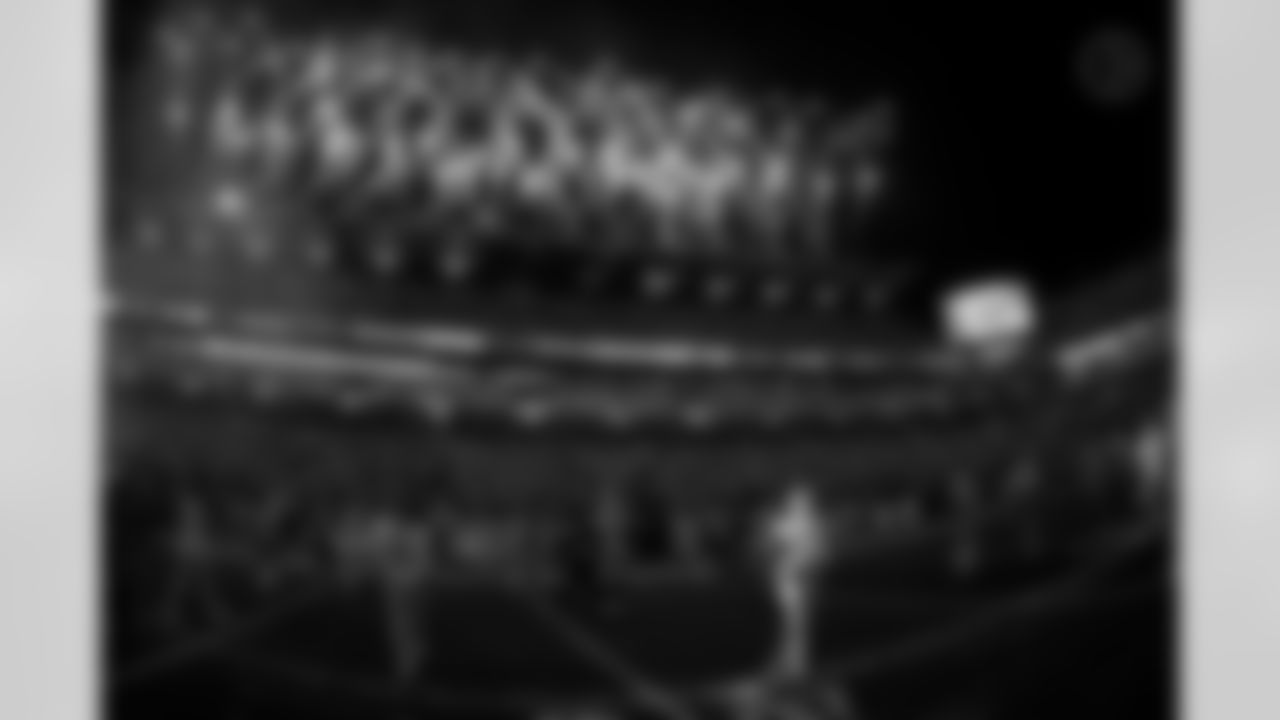 The Pittsburgh Steelers are introduced prior to a regular season game against the Green Bay Packers, Sunday, Oct. 26, 2025 in Pittsburgh, PA. The Packers beat the Steelers 35-25. (Alysa Rubin / Pittsburgh Steelers)