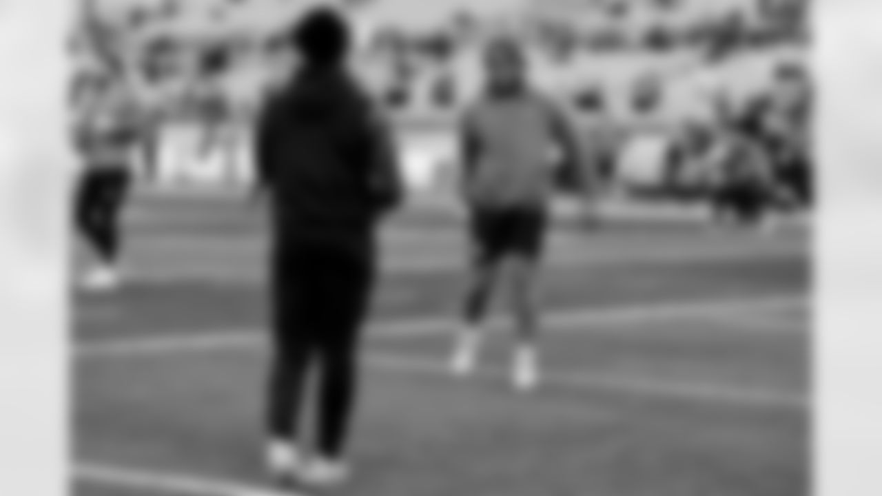 Pittsburgh Steelers linebacker Malik Harrison (50) and linebacker Patrick Queen (6) during a regular season game between the Pittsburgh Steelers and the Cincinnati Bengals, Sunday, Nov. 16, 2025 in Pittsburgh, PA. (Alysa Rubin / Pittsburgh Steelers)