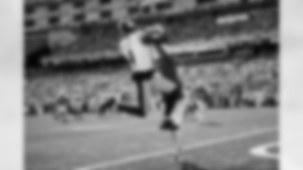 Pittsburgh Steelers wide receiver DK Metcalf (4) during a regular season game between the Pittsburgh Steelers and the New England Patriots, Sunday, Sept. 21, 2025 in Foxborough, MA. (Karl Roser / Pittsburgh Steelers)