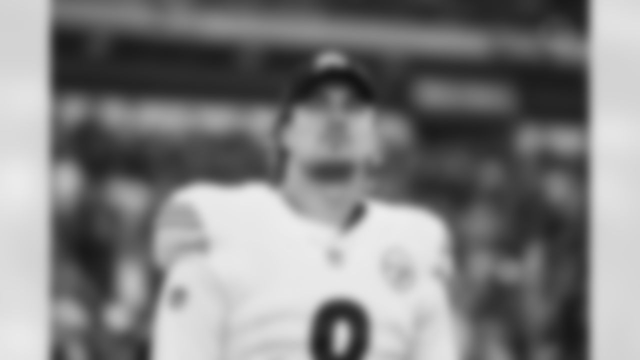 Pittsburgh Steelers quarterback Kenny Pickett (8) during a regular season game between the Pittsburgh Steelers and the Cleveland Browns, Sunday, Nov. 19, 2023 in Cleveland, OH. (Karl Roser / Pittsburgh Steelers)