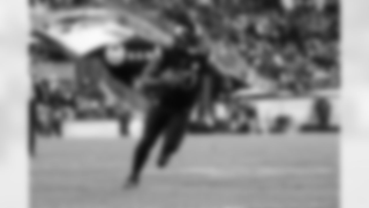 Pittsburgh Steelers tight end Darnell Washington (80) during a regular season game between the Pittsburgh Steelers and the Miami Dolphins, Monday, Dec. 15, 2025 in Pittsburgh, PA. (Jared Wickerham / Pittsburgh Steelers)