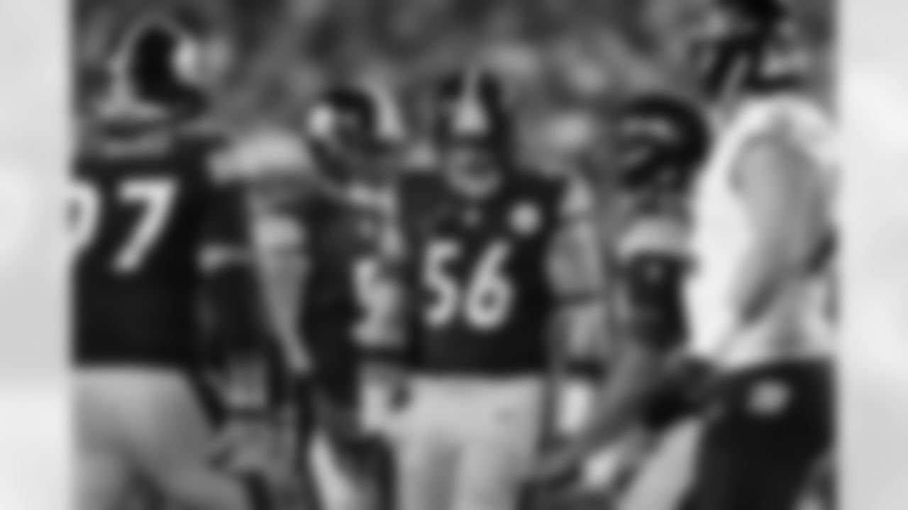 Pittsburgh Steelers linebacker Alex Highsmith (56) during a regular season game between the Pittsburgh Steelers and the Baltimore Ravens, Sunday, Jan. 4, 2026 in Pittsburgh, PA.  (Alysa Rubin / Pittsburgh Steelers)