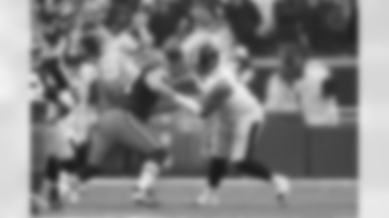 Pittsburgh Steelers defensive tackle Derrick Harmon (99) during a regular season game between the Pittsburgh Steelers and the Cleveland Browns, Sunday, Dec. 28, 2025 in Cleveland, OH. (Karl Roser / Pittsburgh Steelers)