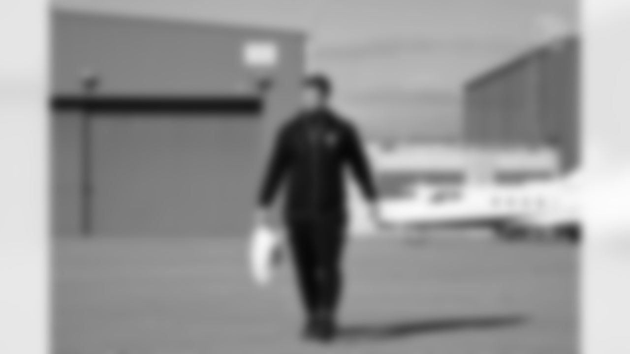 Pittsburgh Steelers defensive end Logan Lee (91) travels to Chicago on Saturday, Nov. 22, 2025 for the Week 12 regular season matchup against the Chicago Bears. (Alysa Rubin / Pittsburgh Steelers)