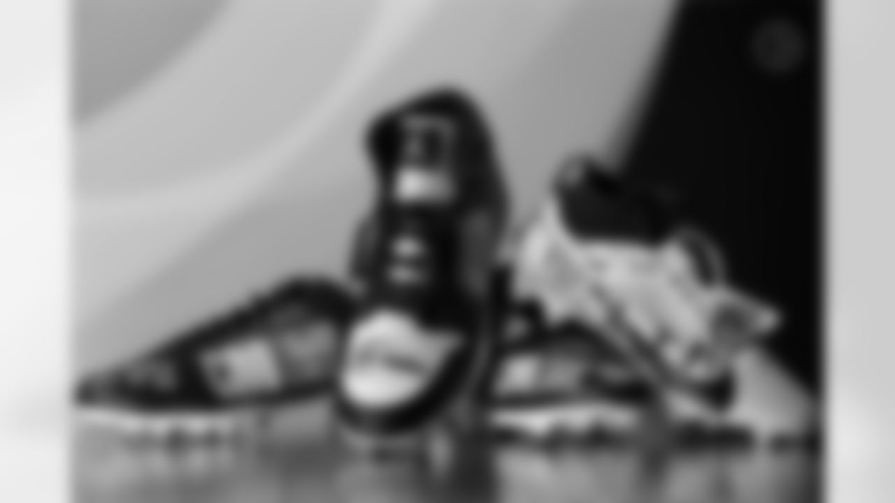 The Pittsburgh Steelers will showcase their custom cleats supporting various organizations during Week 13. (Alysa Rubin / Pittsburgh Steelers)