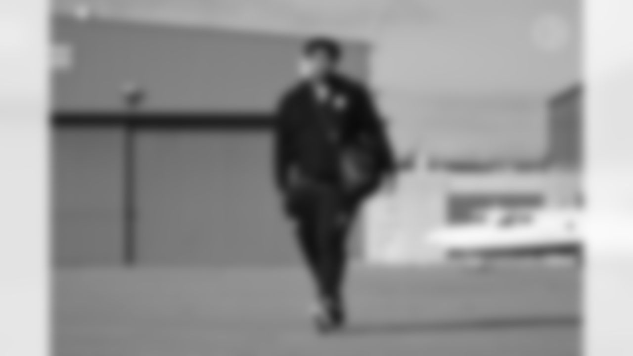 Pittsburgh Steelers defensive end Yahya Black (94) travels to Chicago on Saturday, Nov. 22, 2025 for the Week 12 regular season matchup against the Chicago Bears. (Alysa Rubin / Pittsburgh Steelers)