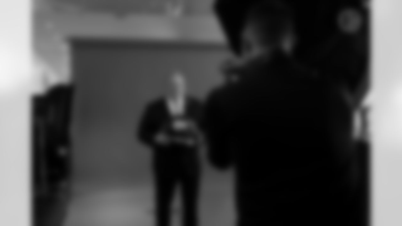 Behind the scenes of Pittsburgh Steelers head coach Mike McCarthy's first day, on Tuesday, Jan. 27, 2026 in Pittsburgh, PA. (Taylor Ollason / Pittsburgh Steelers)