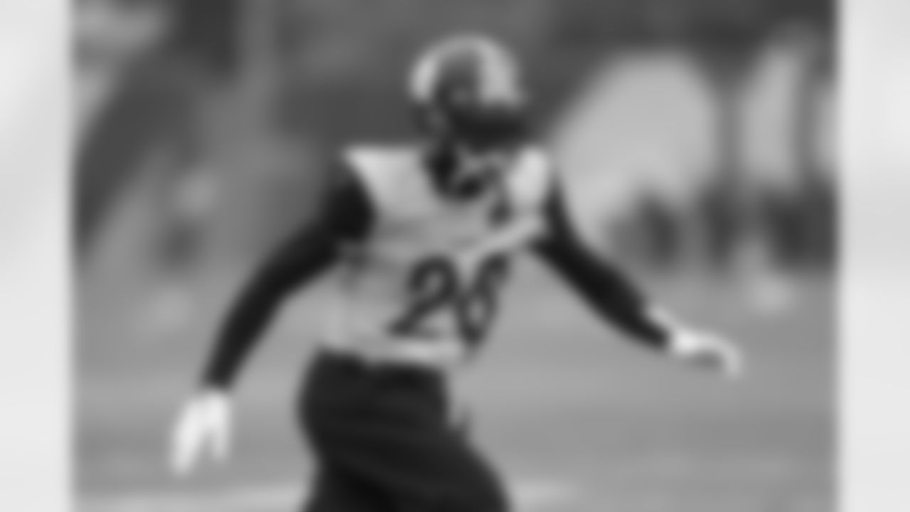 Pittsburgh Steelers cornerback Patrick Peterson (20) during practice at the UPMC Rooney Sports Complex preparing for a Week 16 matchup against the Cincinnati Bengals, Thursday, Dec. 21, 2023 in Pittsburgh, PA. (Karl Roser / Pittsburgh Steelers)