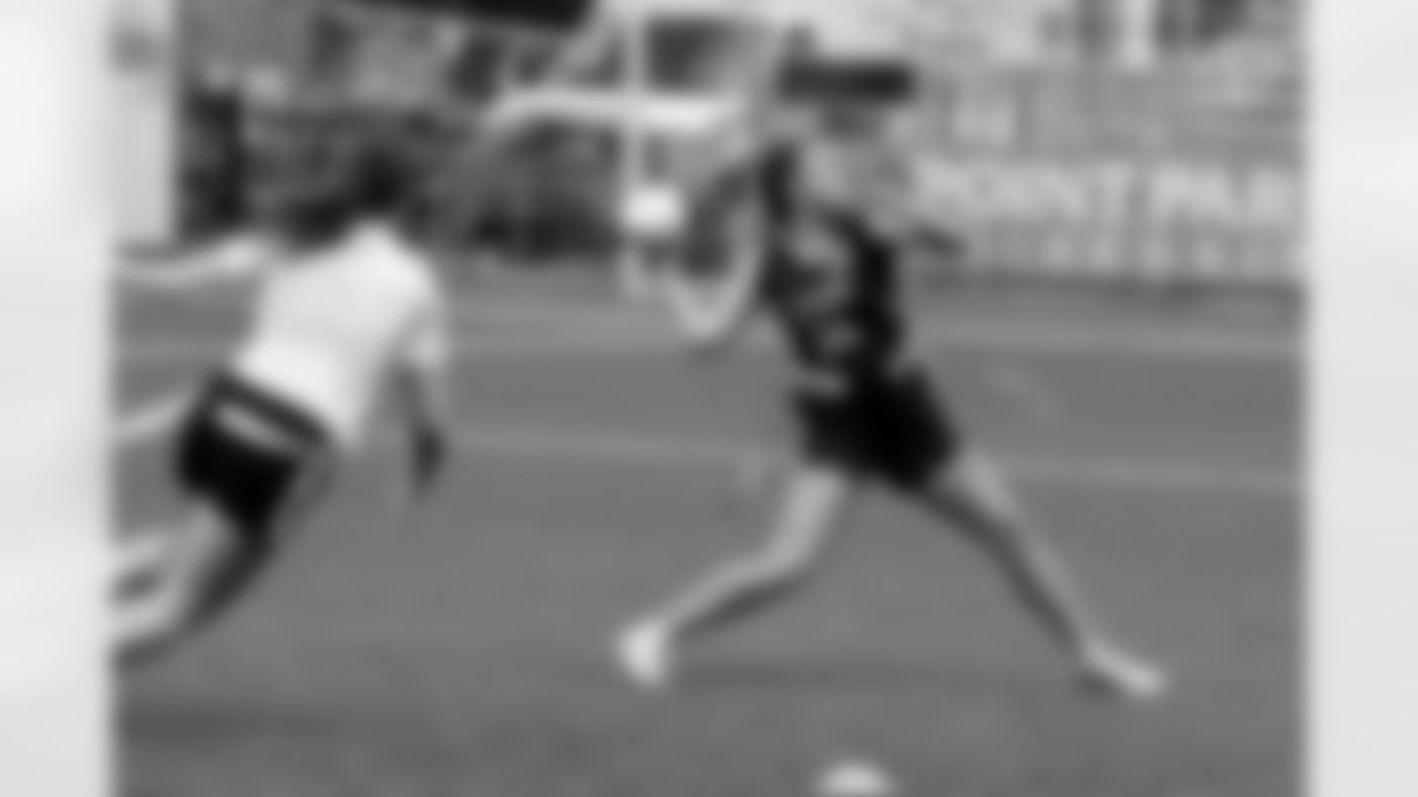 The Steelers' Girls High School Flag Football Championship take place on Sunday, May 18, 2024 at Highmark Stadium. (Brad Oskowski / Pittsburgh Steelers)