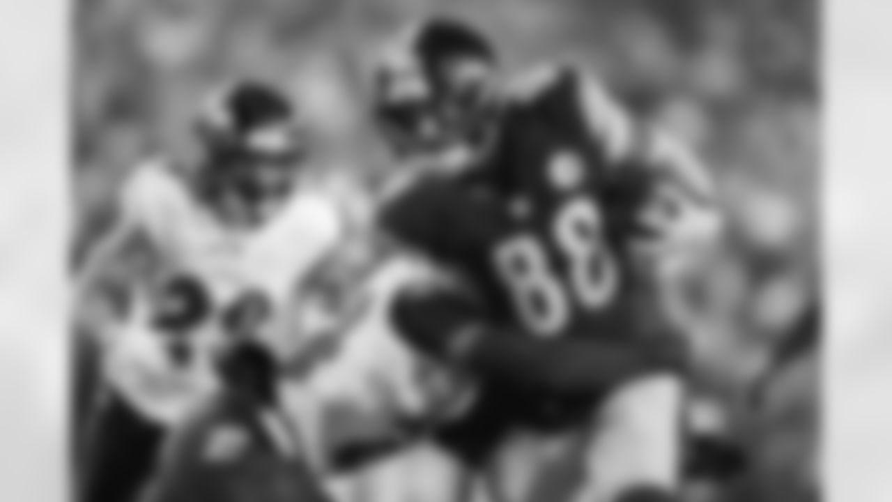 Pittsburgh Steelers tight end Pat Freiermuth (88) during a regular season game between the Pittsburgh Steelers and the Baltimore Ravens, Sunday, Jan. 4, 2026 in Pittsburgh, PA.  (Karl Roser / Pittsburgh Steelers)