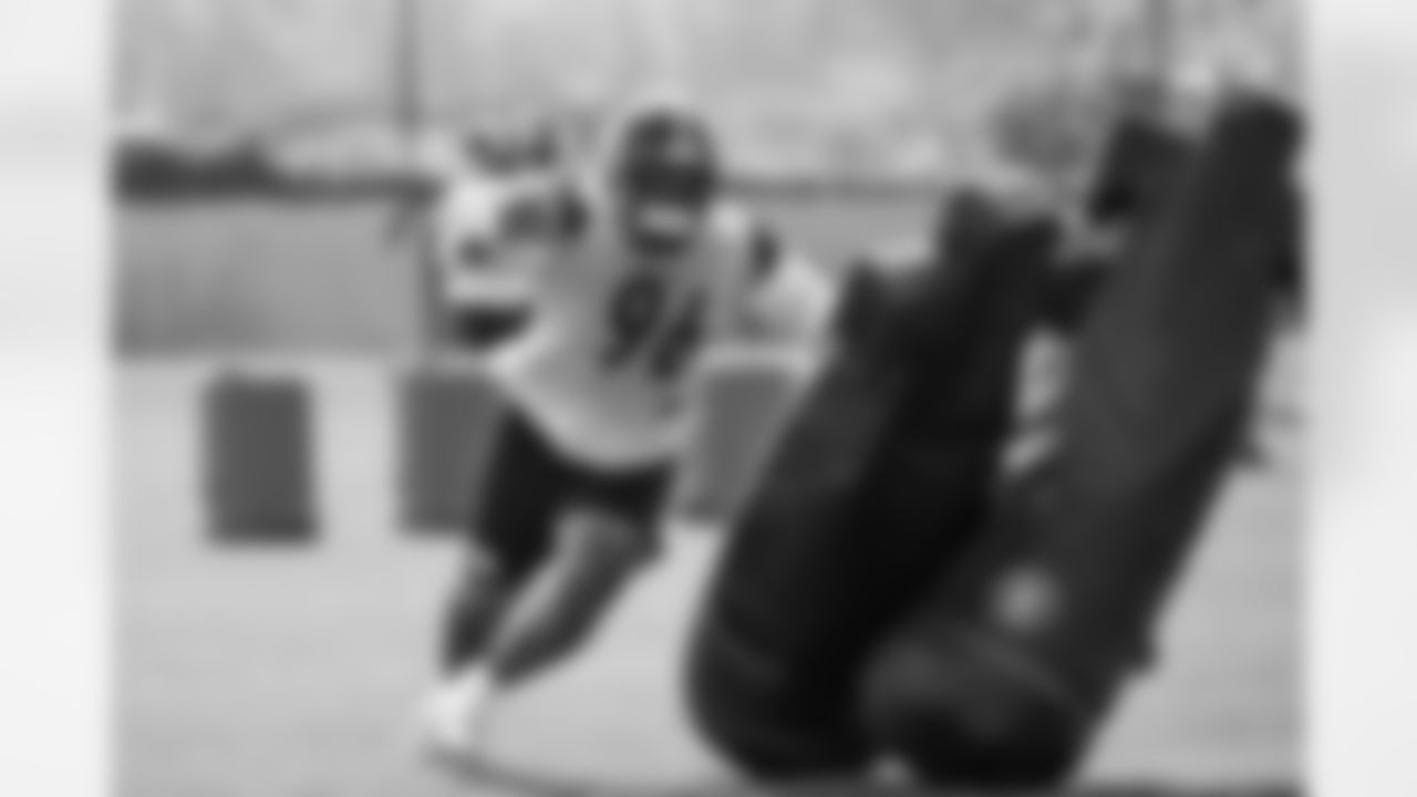 Pittsburgh Steelers defensive tackle Daniel Ekuale (96) participates in the Organized Team Activities (OTAs), Wednesday June 4, 2025 at the UPMC Rooney Sports Complex. (Taylor Ollason/ Pittsburgh Steelers)