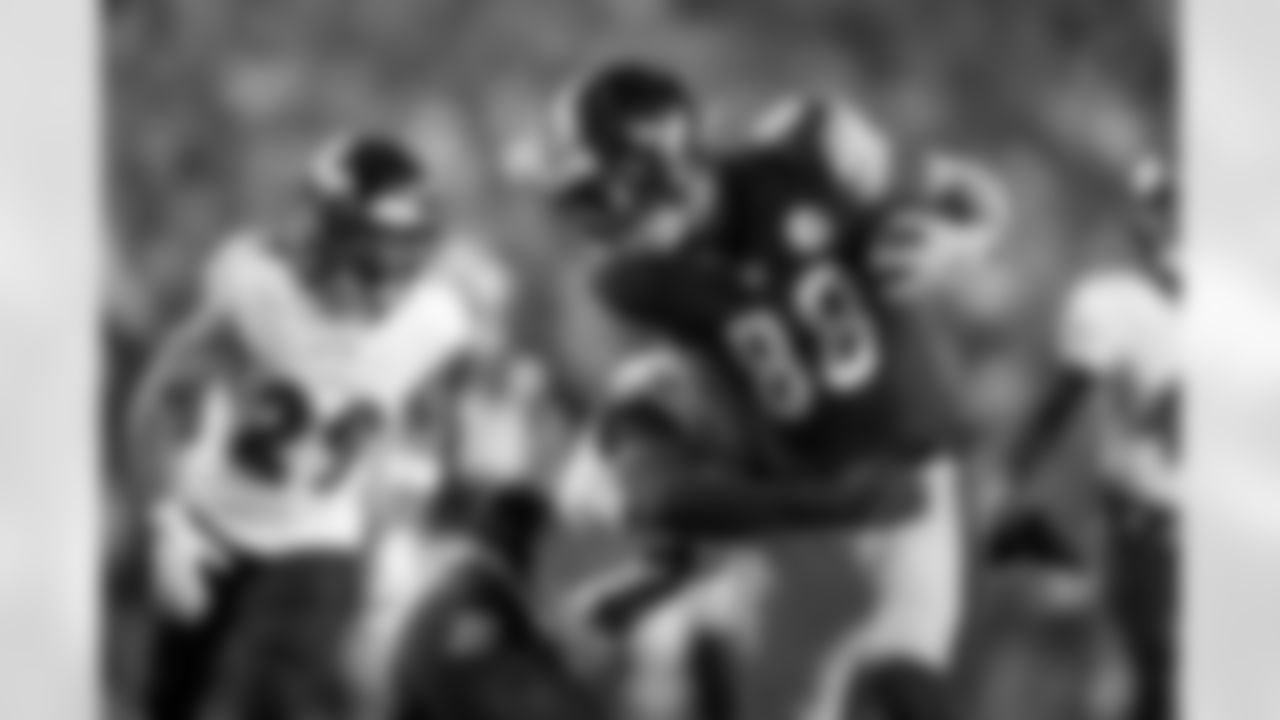 Pittsburgh Steelers tight end Pat Freiermuth (88) during a regular season game between the Pittsburgh Steelers and the Baltimore Ravens, Sunday, Jan. 4, 2026 in Pittsburgh, PA. The Steelers defeated the Ravens 26-24. (Karl Roser / Pittsburgh Steelers)