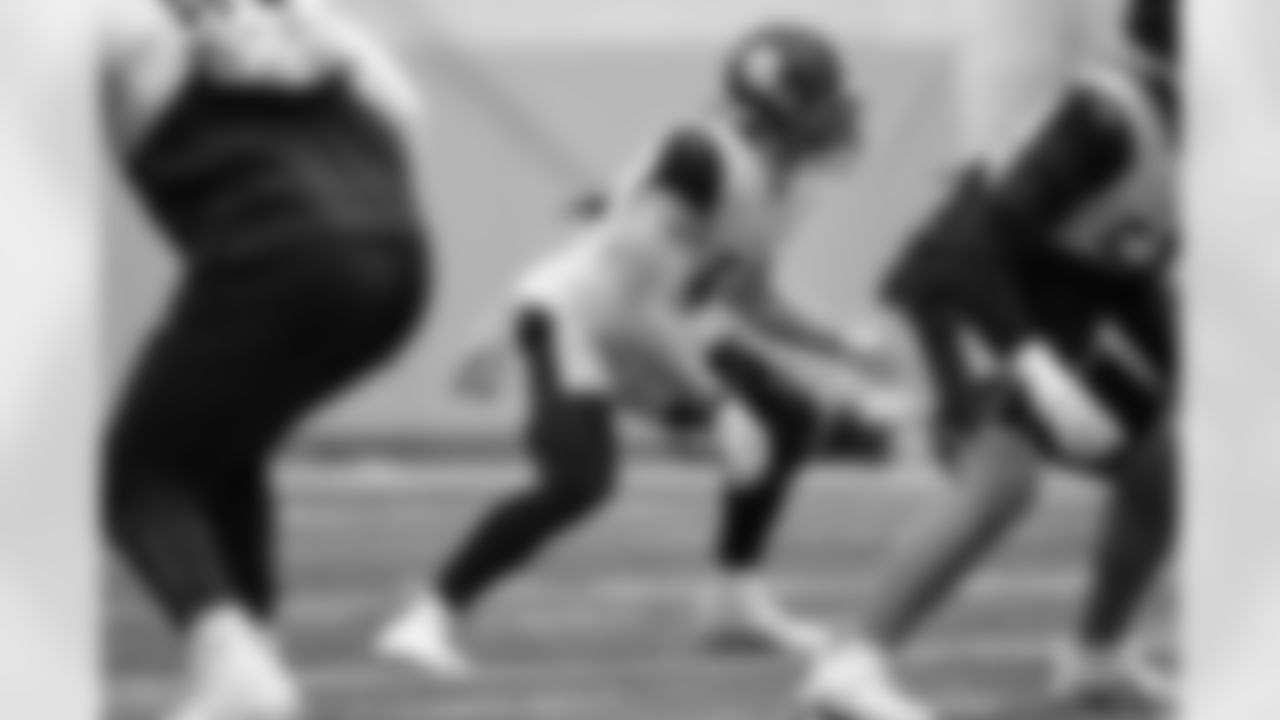 Pittsburgh Steelers linebacker Cole Holcomb (55) during practice at the UPMC Rooney Sports Complex preparing for a Wild Card matchup against the Baltimore Ravens, Tuesday, Jan. 7, 2025 in Pittsburgh, PA. (Alysa Rubin / Pittsburgh Steelers)