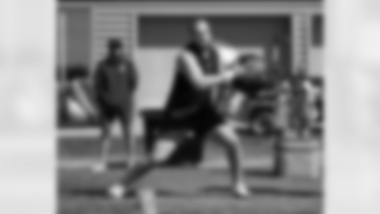 Pittsburgh Steelers tight end Pat Freiermuth (88) during Phase One of the voluntary offseason workout program on Wednesday, April 23, 2025 in Pittsburgh, PA. (Karl Roser / Pittsburgh Steelers)