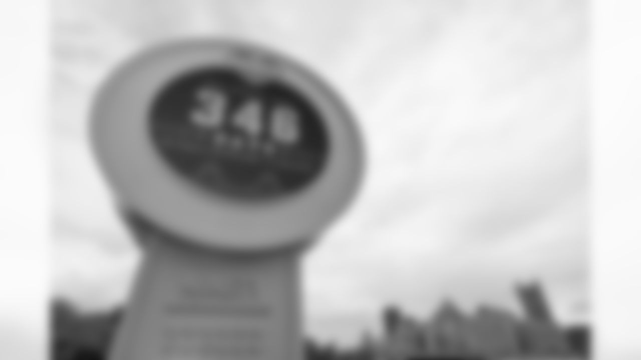 The Steelers, VisitPITTSBURGH, Allegheny County and the City of Pittsburgh unveiled a clock counting down to the 2026 NFL Draft on Monday May 12, 2025 in Pittsburgh, PA. (Karl Roser / Pittsburgh Steelers)