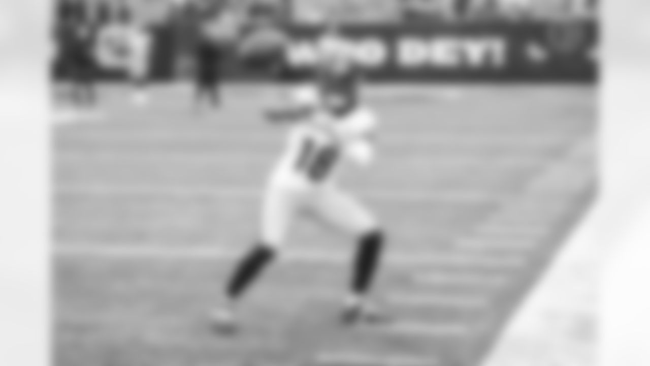 Pittsburgh Steelers wide receiver Diontae Johnson (18) during a regular season game between the Pittsburgh Steelers and the Cincinnati Bengals, Sunday, Nov. 26, 2023 in Cincinnati, OH. (Karl Roser / Pittsburgh Steelers)