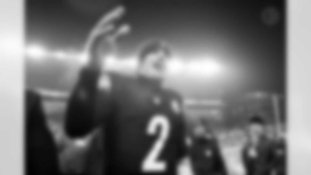 Pittsburgh Steelers quarterback Mason Rudolph (2) during a regular season game between the Pittsburgh Steelers and the Baltimore Ravens, Sunday, Jan. 4, 2026 in Pittsburgh, PA. (Alysa Rubin / Pittsburgh Steelers)