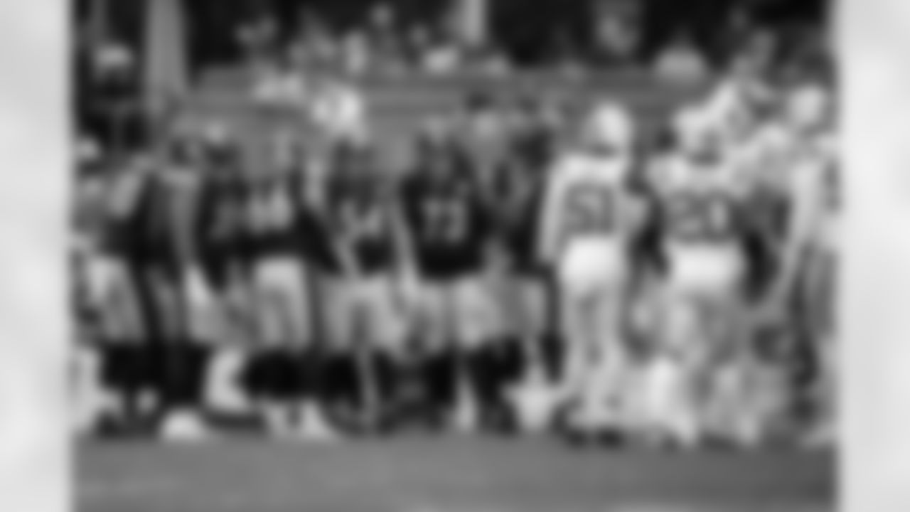 The Pittsburgh Steelers offense during a regular season game between the Pittsburgh Steelers and the Indianapolis Colts, Sunday, Nov. 2, 2025 in Pittsburgh, PA. The Steelers defeated the Colts 27-20. (Alysa Rubin / Pittsburgh Steelers)