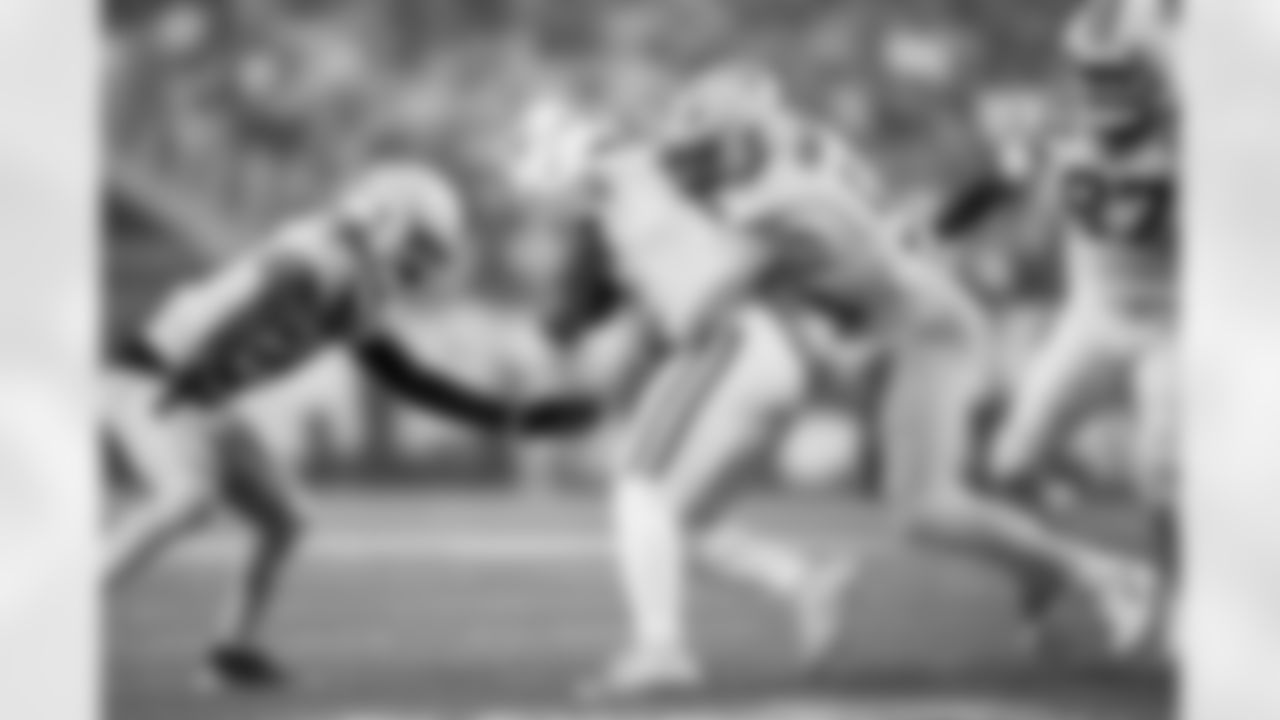 Pittsburgh Steelers cornerback Jalen Ramsey (5) and Pittsburgh Steelers cornerback Darius Slay (23) during a regular season game between the Pittsburgh Steelers and the Green Bay Packers, Sunday, Oct. 26, 2025 in Pittsburgh, PA. The Packers beat the Steelers 35-25. (Karl Roser / Pittsburgh Steelers)