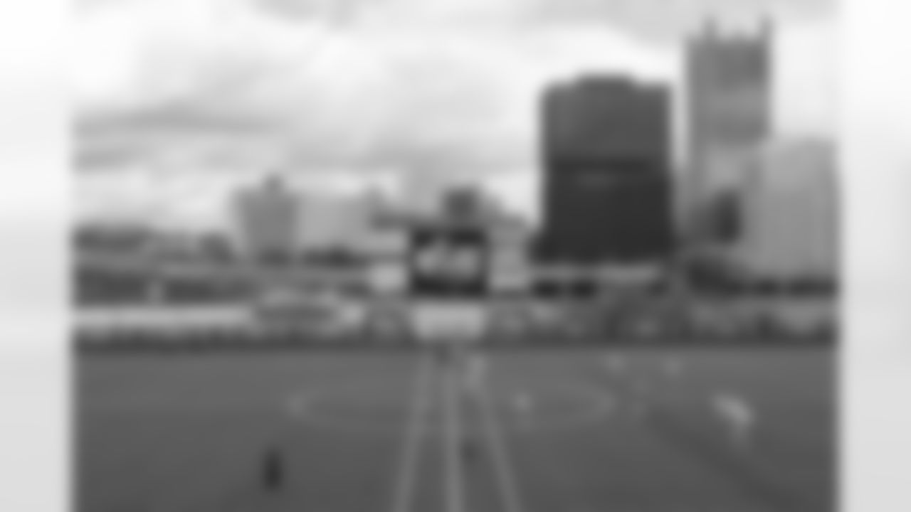 The Steelers' Girls High School Flag Football Championship take place on Sunday, May 18, 2024 at Highmark Stadium. (Brad Oskowski / Pittsburgh Steelers)