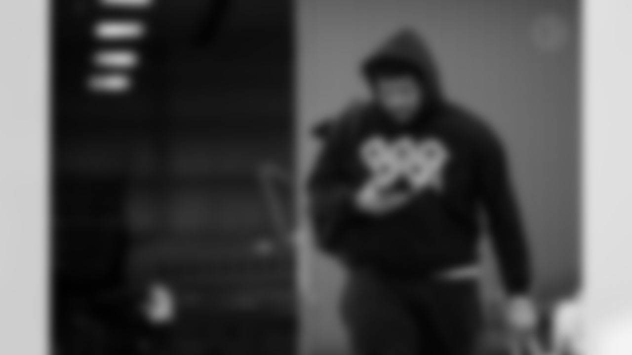 Pittsburgh Steelers defensive tackle Derrick Harmon (99) travels to Detroit on Saturday, Dec. 20, 2025 for the Week 16 regular season matchup against the Detroit Lions. (Karl Roser / Pittsburgh Steelers)