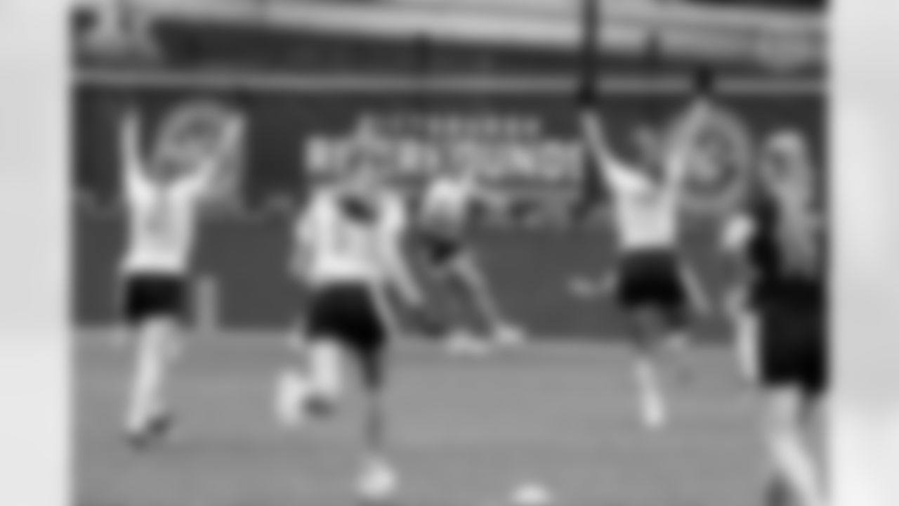 The Steelers' Girls High School Flag Football Championship take place on Sunday, May 18, 2024 at Highmark Stadium. (Brad Oskowski / Pittsburgh Steelers)