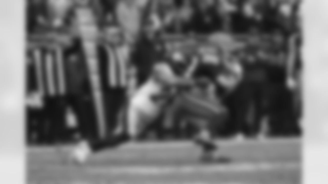 Pittsburgh Steelers safety Kyle Dugger (29) during a regular season game between the Pittsburgh Steelers and the Cleveland Browns, Sunday, Dec. 28, 2025 in Cleveland, OH. (Taylor Ollason  / Pittsburgh Steelers)