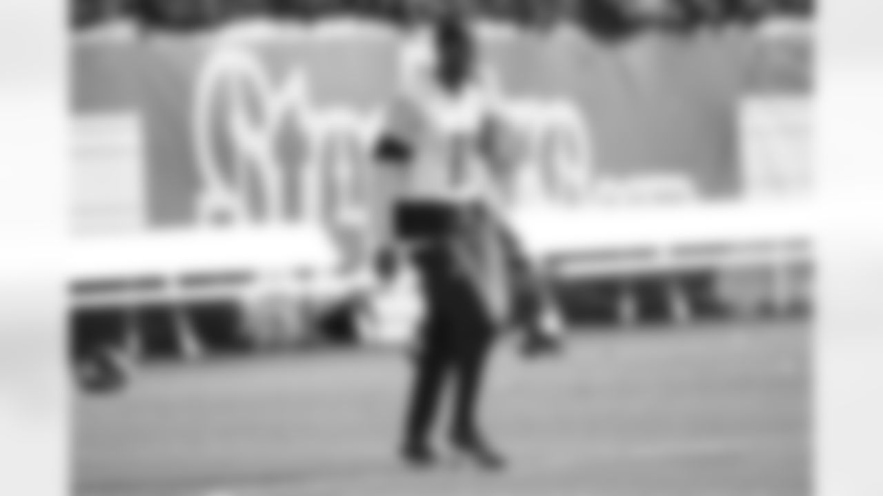 Pittsburgh Steelers wide receiver Marquez Valdes-Scantling (11) during practice at the UPMC Rooney Sports Complex preparing for a Week 10 matchup against the Los Angeles Chargers, Wednesday, Nov. 5, 2025 in Pittsburgh, PA. (Alysa Rubin / Pittsburgh Steelers)