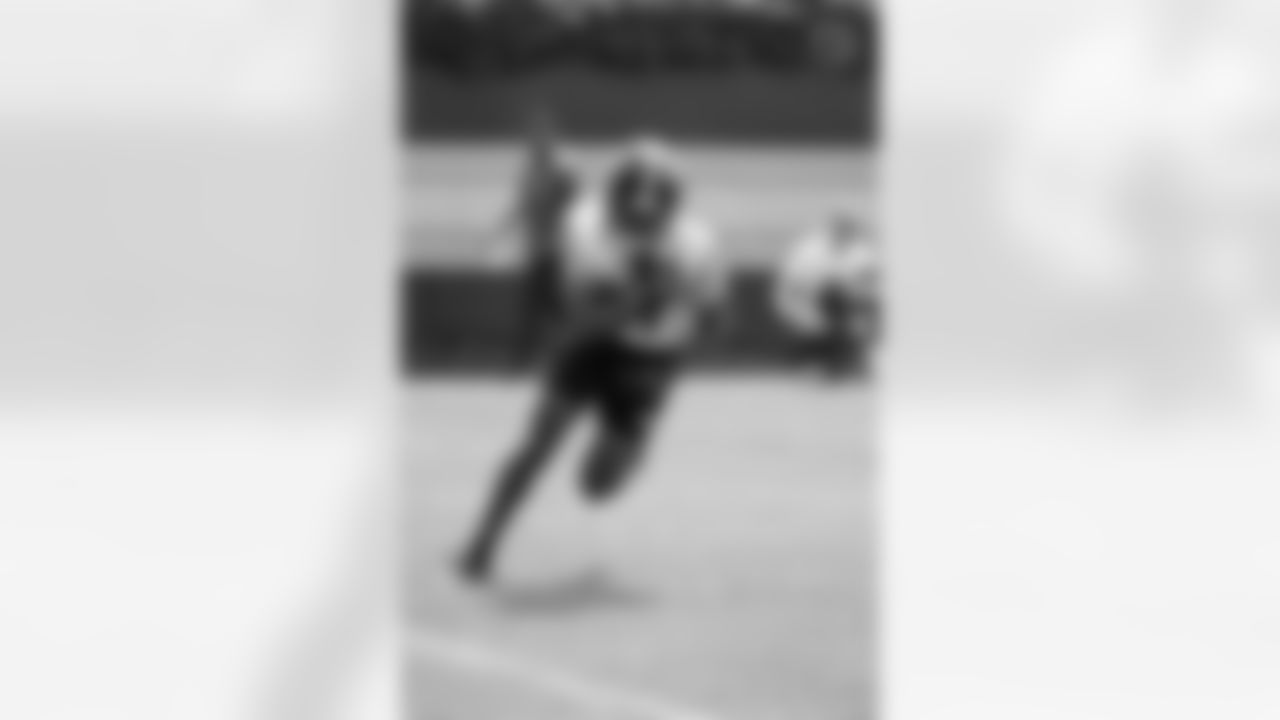 Pittsburgh Steelers wide receiver Montana Lemonious-Craig (21) participates in the Organized Team Activities (OTAs), Thursday June 5, 2025 at the UPMC Rooney Sports Complex. (Taylor Ollason / Pittsburgh Steelers)