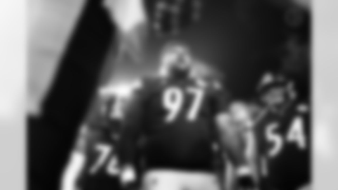 Pittsburgh Steelers defensive tackle Cameron Heyward (97) during a regular season game between the Pittsburgh Steelers and the Baltimore Ravens, Sunday, Jan. 4, 2026 in Pittsburgh, PA.  (Jared Wickerham / Pittsburgh Steelers)