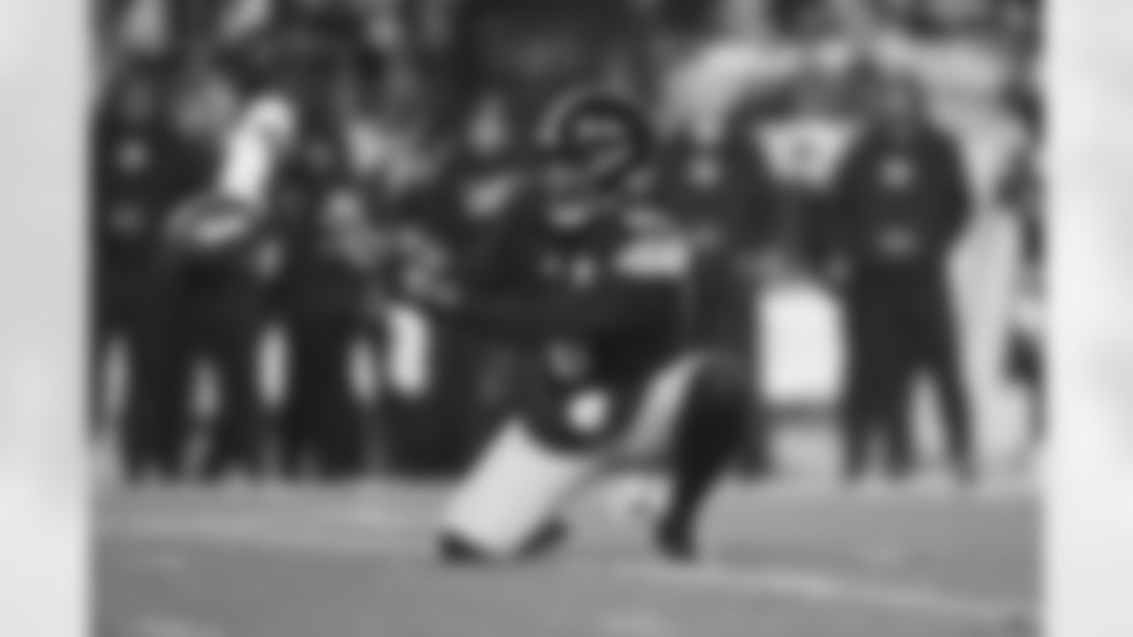 Pittsburgh Steelers punter Pressley Harvin III (6) during a regular season game between the Pittsburgh Steelers and the Cincinnati Bengals, Saturday, Dec. 23, 2023 in Pittsburgh, PA. (Abigail Dean / Pittsburgh Steelers)