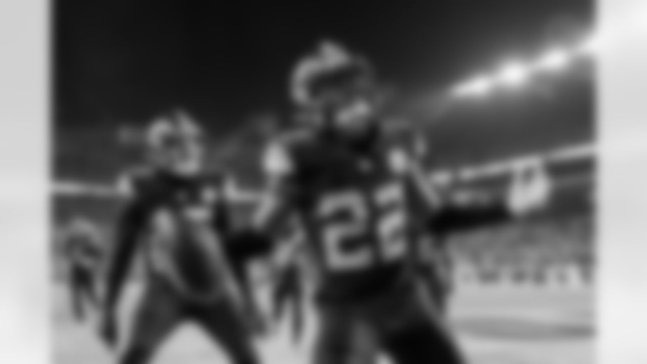 Pittsburgh Steelers cornerback Asante Samuel Jr. (22) celebrates a crucial play during a regular season game against the Miami Dolphins, Monday, Dec. 15, 2025 in Pittsburgh, PA. The Steelers defeated the Dolphins 28-15. (Alysa Rubin / Pittsburgh Steelers)