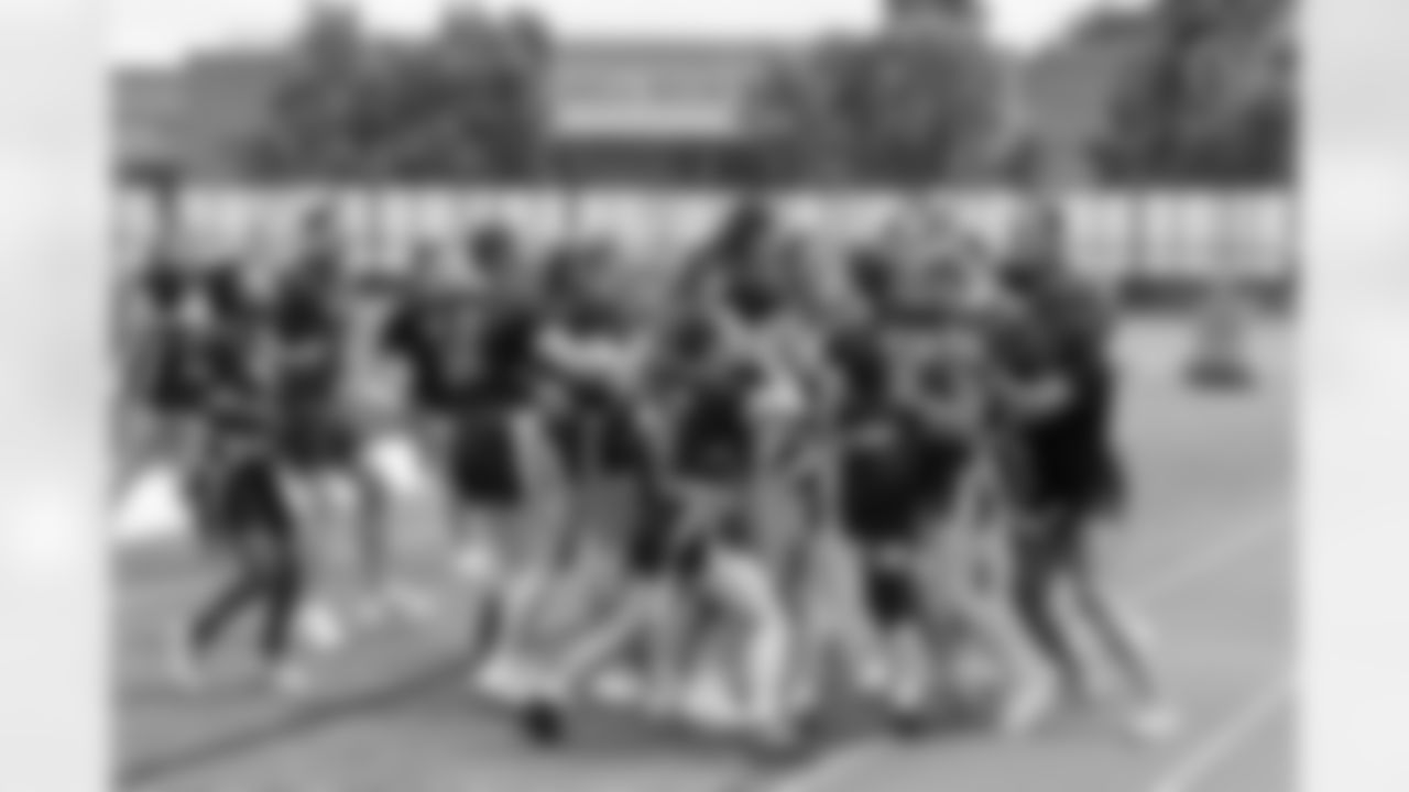 The Sweet 16 and Elite Eight rounds of the Steelers' Girls High School Flag Football season take place on Saturday, May 17, 2024 at Moon High School. (Brad Oskowski / Pittsburgh Steelers)