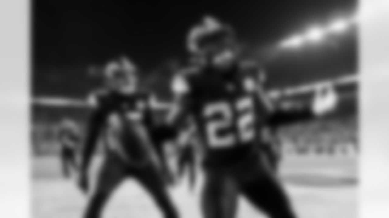 Pittsburgh Steelers cornerback Asante Samuel Jr. (22) celebrates a crucial play during a regular season game against the Miami Dolphins, Monday, Dec. 15, 2025 in Pittsburgh, PA. The Steelers defeated the Dolphins 28-15. (Alysa Rubin / Pittsburgh Steelers)