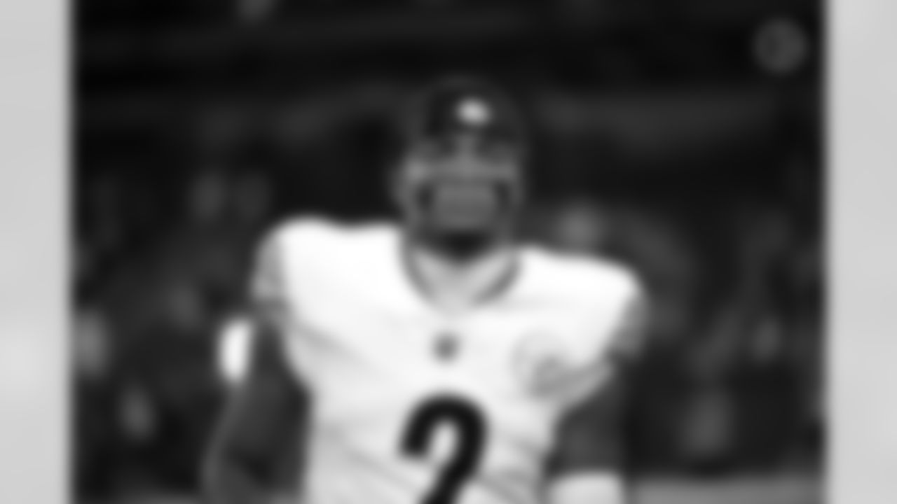 Pittsburgh Steelers quarterback Justin Fields (2) during a regular season game between the Pittsburgh Steelers and the Indianapolis Colts, Sunday, Sept. 29, 2024 in Indianapolis, IN. (Karl Roser / Pittsburgh Steelers)