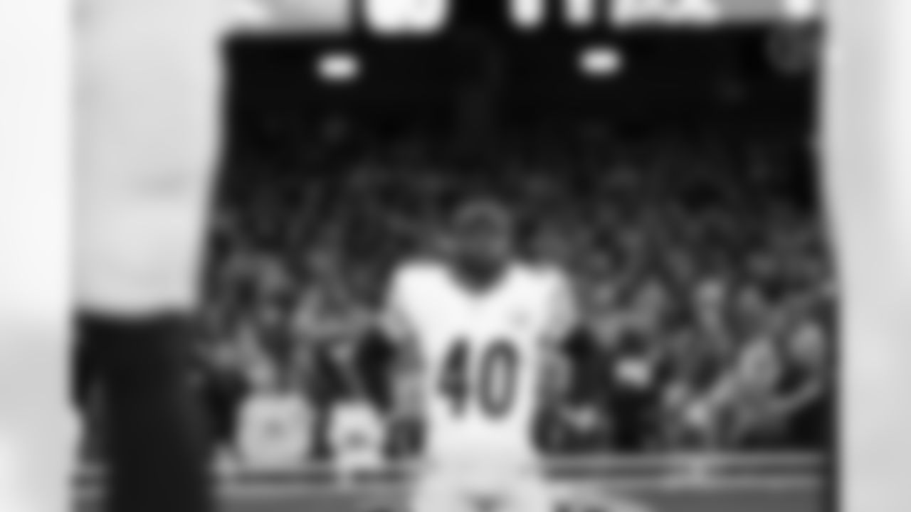 Pittsburgh Steelers safety Jabrill Peppers (40) during a regular season game between the Pittsburgh Steelers and the Detroit Lions, Sunday, Dec. 21, 2025 in Detroit, MI. (Jared Wickerham / Pittsburgh Steelers)