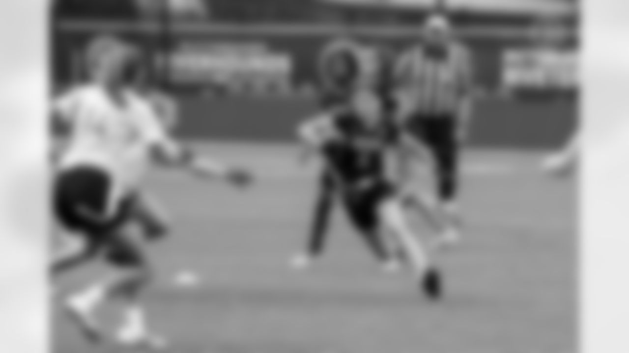 The Steelers' Girls High School Flag Football Championship take place on Sunday, May 18, 2024 at Highmark Stadium. (Brad Oskowski / Pittsburgh Steelers)