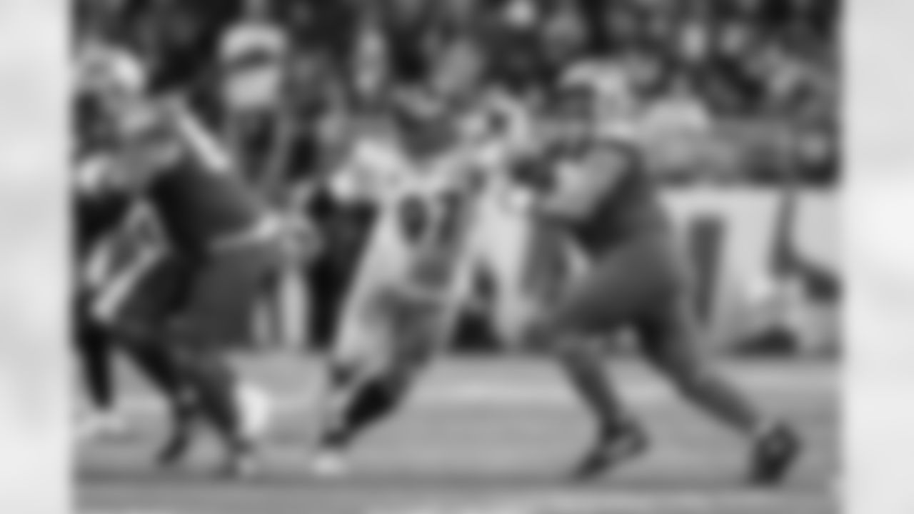 Pittsburgh Steelers defensive tackle Cameron Heyward (97) during a regular season game between the Pittsburgh Steelers and the Detroit Lions, Sunday, Dec. 21, 2025 in Detroit, MI. (Karl Roser / Pittsburgh Steelers)