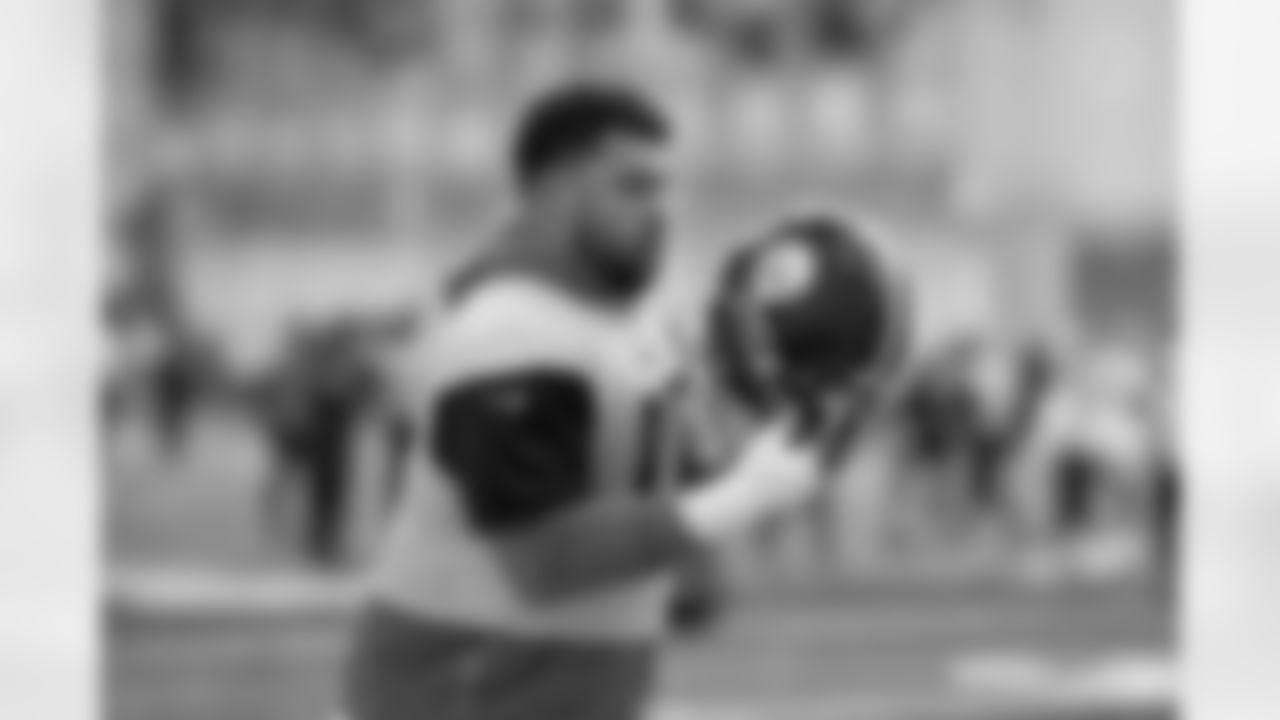 Pittsburgh Steelers defensive tackle Cameron Heyward (97) during practice at the UPMC Rooney Sports Complex preparing for a Wild Card matchup against the Houston Texans, Saturday, Jan. 10, 2026 in Pittsburgh, PA. (Karl Roser / Pittsburgh Steelers)