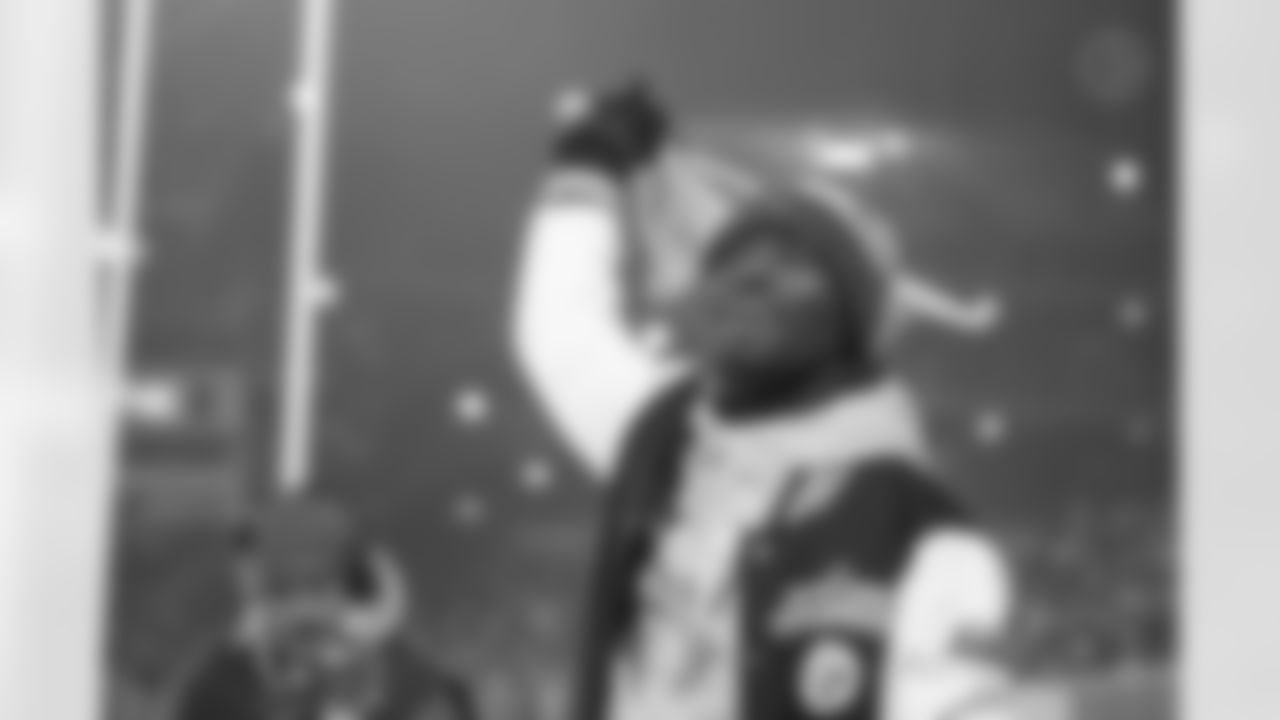 Santonio Holmes led the Terrible Towel Twirl for the Steelers game against the Bengals in 2025