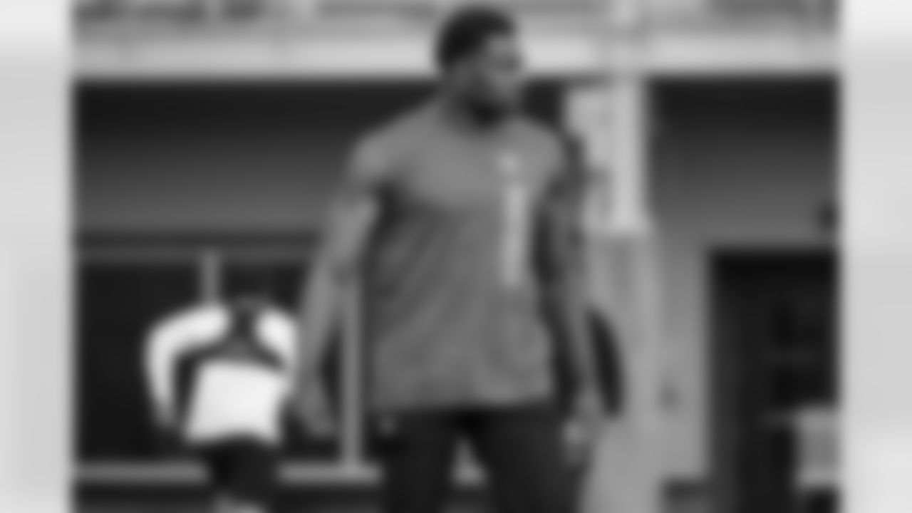 Pittsburgh Steelers wide receiver DK Metcalf (4) during Phase One of the voluntary offseason workout program on Tuesday, April 22, 2025 in Pittsburgh, PA. (Alysa Rubin / Pittsburgh Steelers)